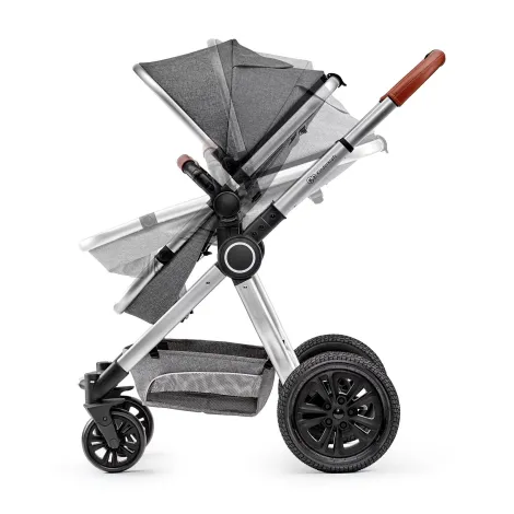 Kinderkraft Veo - wielofunkcyjny wózek dziecięcy 3w1 | Szary - 6