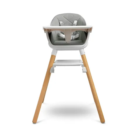 Caretero Bravo - krzesełko do karmienia z funkcją taboretu | Grey - 2