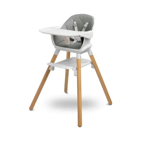 Caretero Bravo - krzesełko do karmienia z funkcją taboretu | Grey - 3