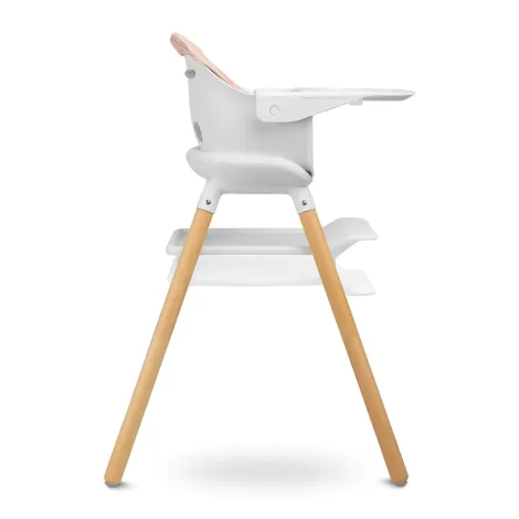 Caretero Bravo - krzesełko do karmienia z funkcją taboretu | Pink - 12