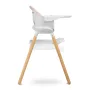 Caretero Bravo - krzesełko do karmienia z funkcją taboretu | Pink - 13