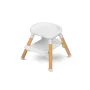 Caretero Bravo - krzesełko do karmienia z funkcją taboretu | Pink - 5