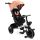 Caretero Dash - rowerek trójkołowy z obracanym siedziskiem | Pink