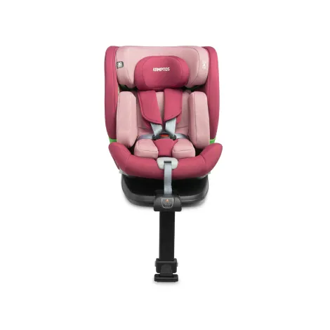 Caretero Kamptos i-Size - obrotowy fotelik samochodowy 40-150 cm | Pink - 5