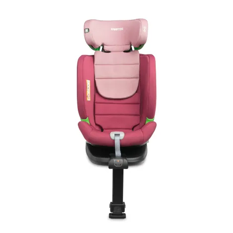 Caretero Kamptos i-Size - obrotowy fotelik samochodowy 40-150 cm | Pink - 2