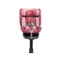 Caretero Kamptos i-Size - obrotowy fotelik samochodowy 40-150 cm | Pink - 6