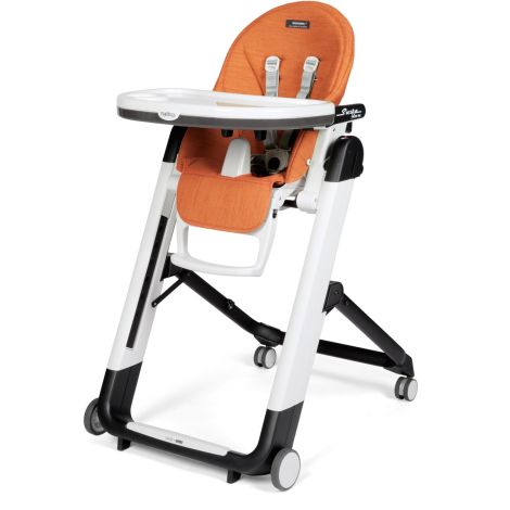 PegPerego Siesta Follow Me - krzesełko z funkcją leżaczka 0-15 kg | Wonder Orange