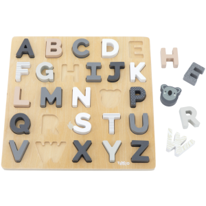 Drewniane puzzle Alfabet TRYCO - image 2