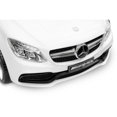 Toyz by caretero - Jeździk Mercedes C63 White z rączką - 7
