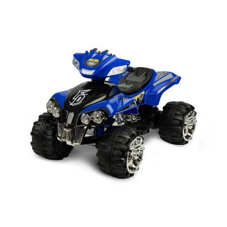 Toyz by caretero - Pojazd na akumulator CUATRO Blue (niebieski) - 6