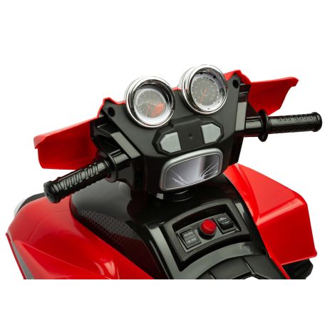 Toyz by caretero - Pojazd na akumulator CUATRO Red (czerwony) - 8