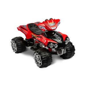 Toyz by caretero - Pojazd na akumulator CUATRO Red (czerwony)