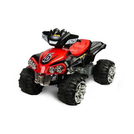 Toyz by caretero - Pojazd na akumulator CUATRO Black (czarny) - 3