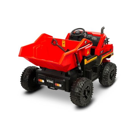 Toyz Pojazd na akumulator - Wywrotka TANK RED - 6