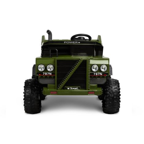 Toyz Pojazd na akumulator - Wywrotka TANK GREEN - 2