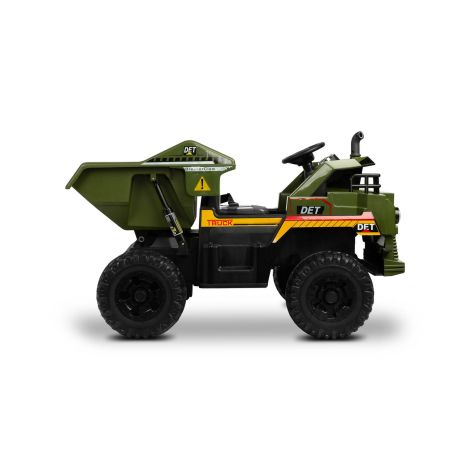 Toyz Pojazd na akumulator - Wywrotka TANK GREEN - 4