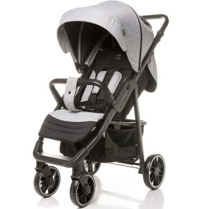 4Baby Moody XXII - wózek spacerowy | Light Grey