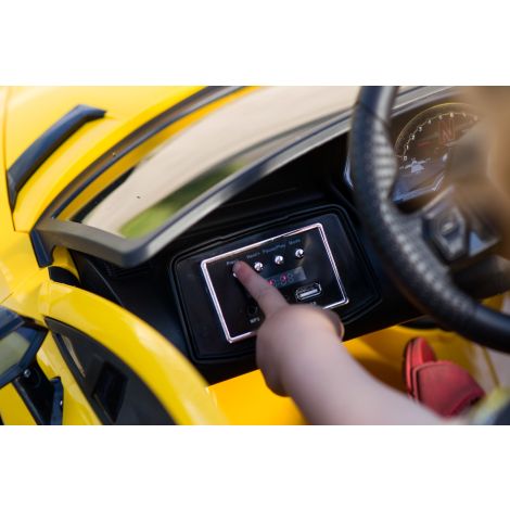 Toyz by Caretero Lamborghini Aventador SVJ - auto na akumulator | Yellow - 15