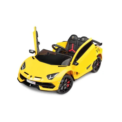 Toyz by Caretero Lamborghini Aventador SVJ - auto na akumulator | Yellow - 4