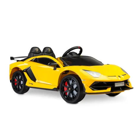 Toyz by Caretero Lamborghini Aventador SVJ - auto na akumulator | Yellow - 3