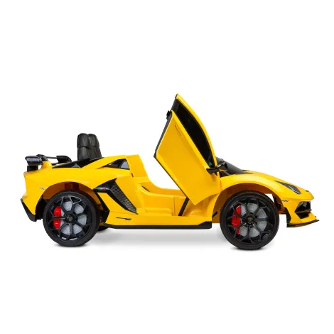 Toyz by Caretero Lamborghini Aventador SVJ - auto na akumulator | Yellow - 5