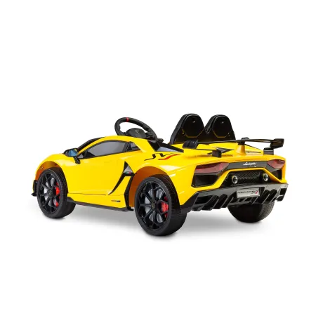 Toyz by Caretero Lamborghini Aventador SVJ - auto na akumulator | Yellow - 7