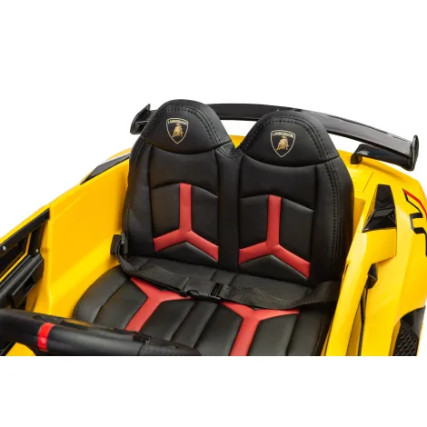Toyz by Caretero Lamborghini Aventador SVJ - auto na akumulator | Yellow - 10