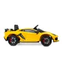 Toyz by Caretero Lamborghini Aventador SVJ - auto na akumulator | Yellow - 10