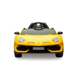 Toyz by Caretero Lamborghini Aventador SVJ - auto na akumulator | Yellow - image 2