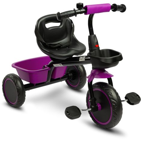 Toyz by Caretero Loco - rowerek trójkołowy | Purple