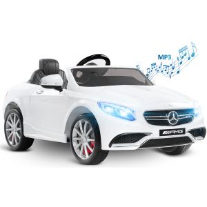 Toyz by Caretero Mercedes Benz S63 AMG - auto na akumulator | White