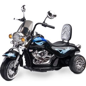 Toyz by Caretero Rebel - pojazd, motocykl na akumulator | Black
