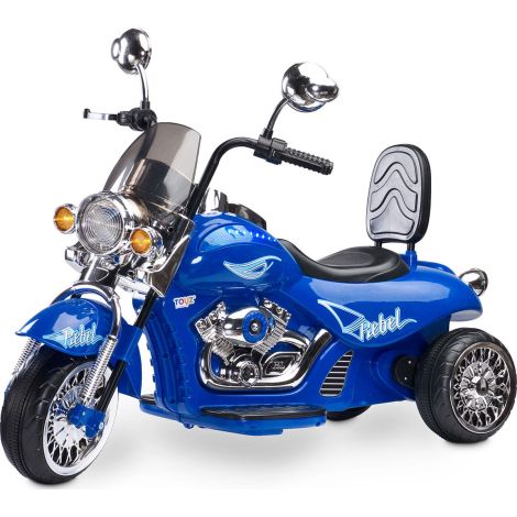 Toyz by Caretero Rebel - pojazd, motocykl na akumulator | Blue