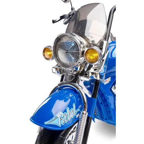 Toyz by Caretero Rebel - pojazd, motocykl na akumulator | Blue - 2