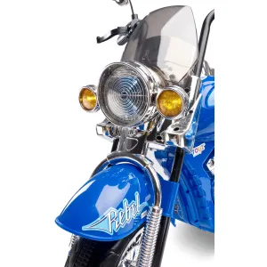 Toyz by Caretero Rebel - pojazd, motocykl na akumulator | Blue - image 2