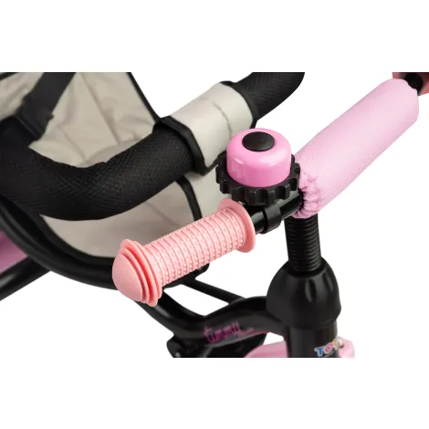 Toyz by Caretero Timmy - trójkołowy rowerek dziecięcy | Pink - 10