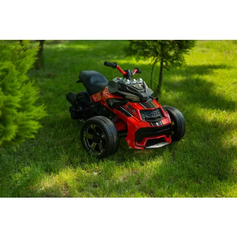 Toyz by Caretero Trice - trójkołowy pojazd na akumulator | Red - 11