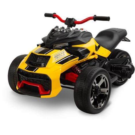 Toyz by Caretero Trice - trójkołowy pojazd na akumulator | Yellow - 10