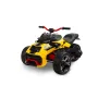 Toyz by Caretero Trice - trójkołowy pojazd na akumulator | Yellow - 2