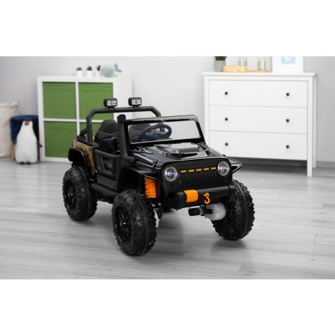 Toyz Ringo - Jeep, terenowe auto na akumulator | Black - 17