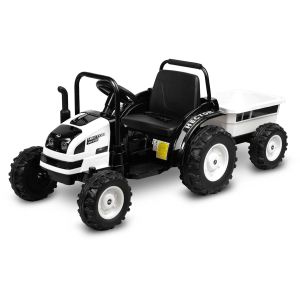 Traktor Hector - pojazd na akumulator |  White