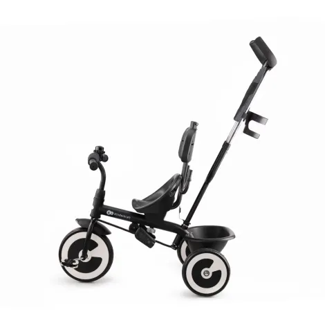 Kinderkraft Aston - funkcjonalny rowerek trójkołowy | Szary - 6