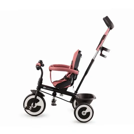 Kinderkraft Aston - funkcjonalny rowerek trójkołowy | Różowy - 4