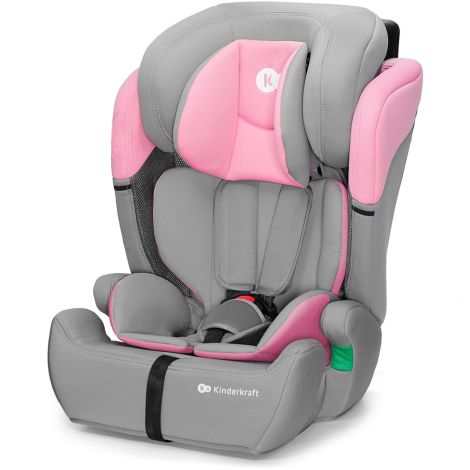 Kinderkraft Comfort Up i-Size - fotelik samochodowy 76-150 cm, ~9-36 kg | Pink