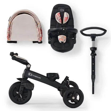 Kinderkraft EasyTwist - trójkołowy rowerek z obrotowym siedziskiem | Freedom - 12