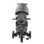 Kinderkraft EasyTwist - trójkołowy rowerek z obrotowym siedziskiem | Platinum Grey (Szary) - 3
