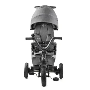 Kinderkraft EasyTwist - trójkołowy rowerek z obrotowym siedziskiem | Platinum Grey (Szary) - image 2