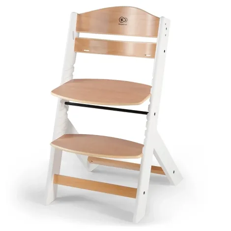 Kinderkraft Enock - krzesełko do karmienia 3w1 | White Wood Pillow - 4