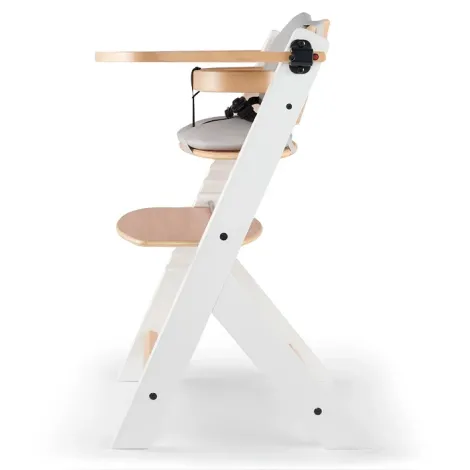 Kinderkraft Enock - krzesełko do karmienia 3w1 | White Wood Pillow - 6