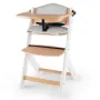 Kinderkraft Enock - krzesełko do karmienia 3w1 | White Wood Pillow - 3
